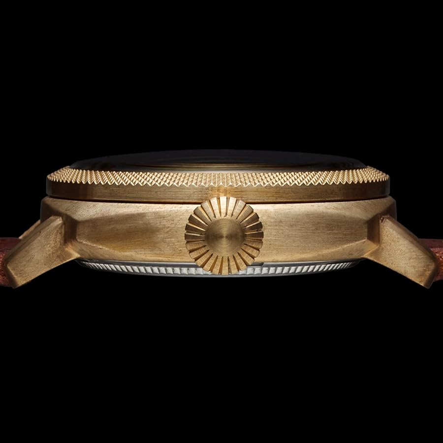 Amazon.co.jp: ZENO Vintage Bronze 腕時計 メンズ 【ビジネス